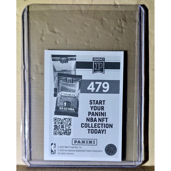 2023-24 Lauri Markkanen Panini NBA Basketball #479 Sticker Utah Jazz - Picture 2 of 2